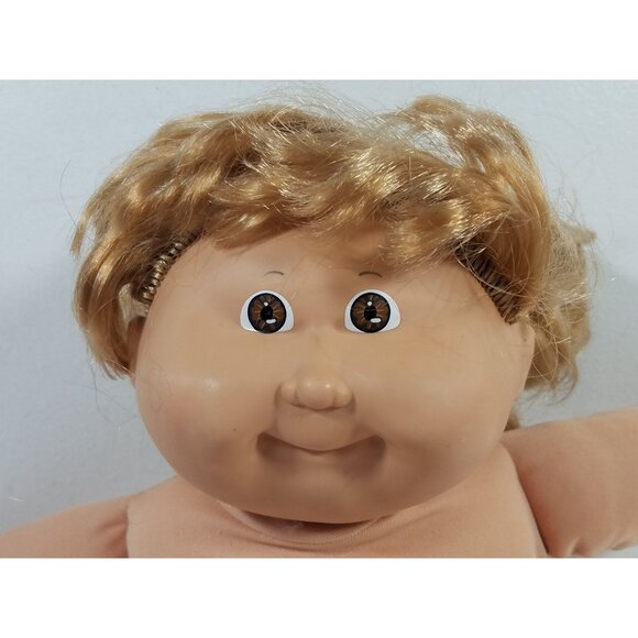 Cabbage Patch Kids Doll Light Brown Cornsilk Hair Brown Eyes 1983 vintage 16" - Picture 2 of 11